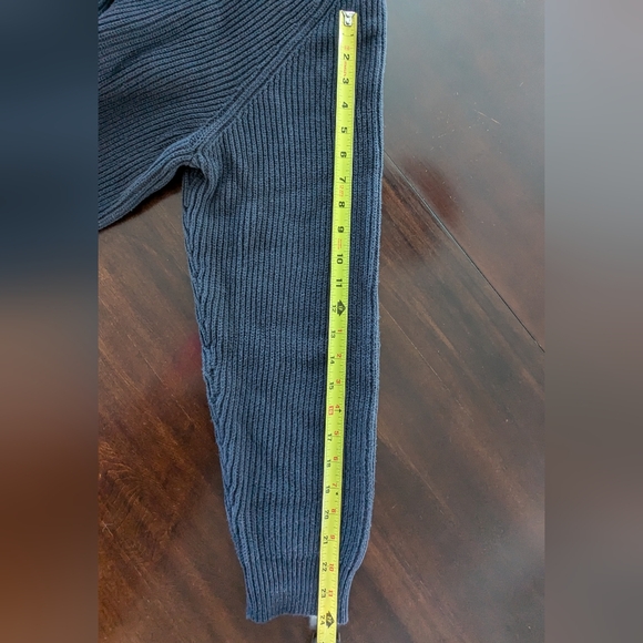 Men's Vintage Navy Cotton Turtleneck Size L - Picture 12 of 12